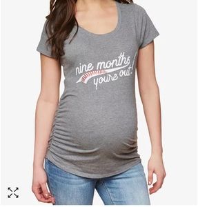 Nine Months, You’re Out! Maternity Tee